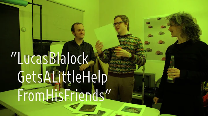 Lucas Blalock Gets A Little Help From His Friends ...