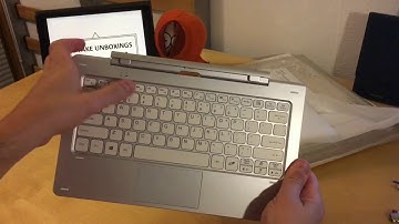Unboxing Cube IWork 1x keyboard
