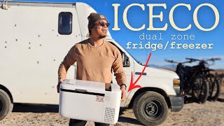 Worth it? ICECO GO20 Fridge/Freezer TRUE Dual Zone Unboxing | Walkthrough!