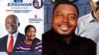 live Ejisu Mp shakes his constituency for Kenedy