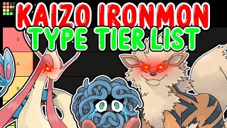 Pokemon Gen 3 Type Tier List! (Kaizo Ironmon)