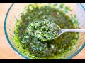 How to make chimichurri saucewith lots of cilantro