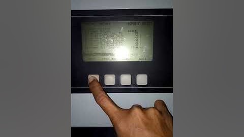 Parameter checking method