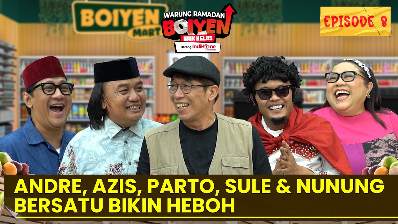 PARTO KASIH SURPRISE ANDRE AZIS NUNUNG & SULE…REUNI KOMEDIAN LEGEND INDONESIA | WARUNG RAMADAN EPS 8