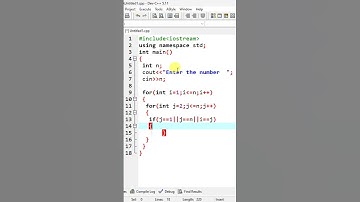 Print N alphabet pattern - C++ Program Tutorial  14. C++ pattern code.