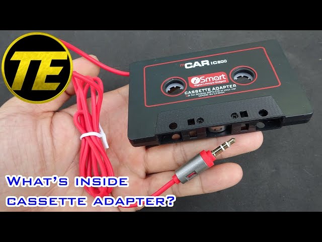 Aux to Cassette Adapter Teardown and Explanation 