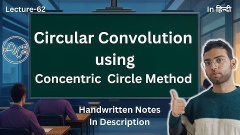Learn Circular Convolution with Concentric Circles | Easy Example Explained || Signals and Systems