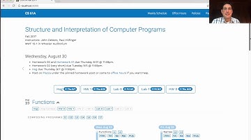 61A Fall 2017 Lecture 4 Video 1
