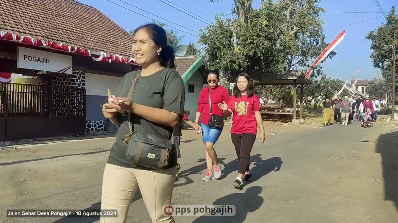 JALAN SEHAT HUT RI 79 DESA POHGAJIH