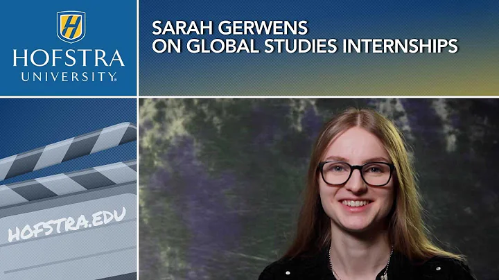 Sarah Gerwens on Global Studies Internships