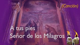 Video thumbnail of "A tus Pies Señor de los Milagros (Canción)"