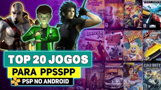 Top 20 Melhores Jogos Leves do PS2 para o AetherSx2 no Celular 