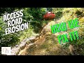 #36 How to Fix Hunting Access Road Erosion, Dirt road erosion control