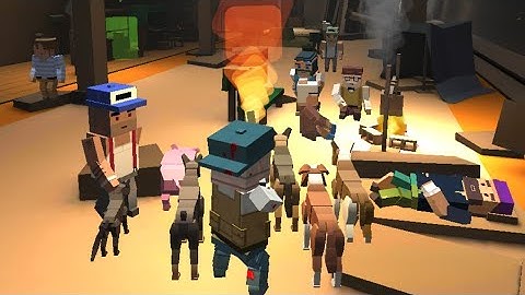 Find The Survivors Hidden In A Secret Place - BLOCKAPOLYPSE - Zombie Shooter | Just Survive | Play