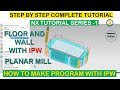 How to finish floor and wall with ipw in nx cam ii learn step by step ii cadstylers ii nx tutorials