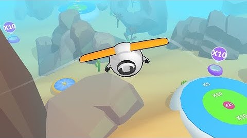 Sky Glider 3D Gameplay || Voodoo Games || iOS/Android
