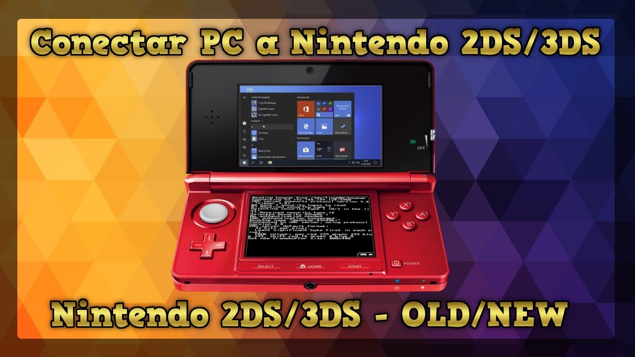 Conectar Pc A Nintendo 2ds 3ds Escritorio Remoto Youtube