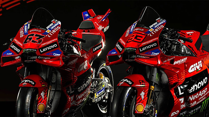 This is what Marc Márquez and Pecco Bagnaia's Ducati GP25 looks like