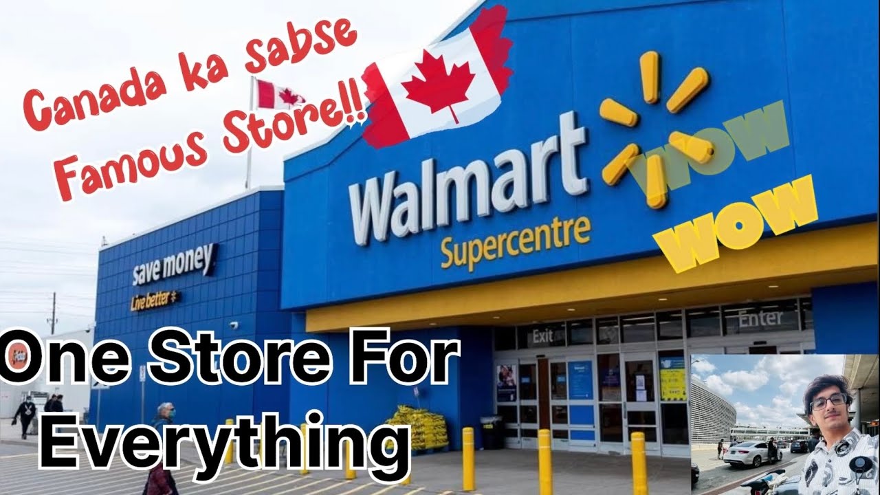 Walmart Tour | International Student In canada | Price comparison | Lifeofjatin.ca