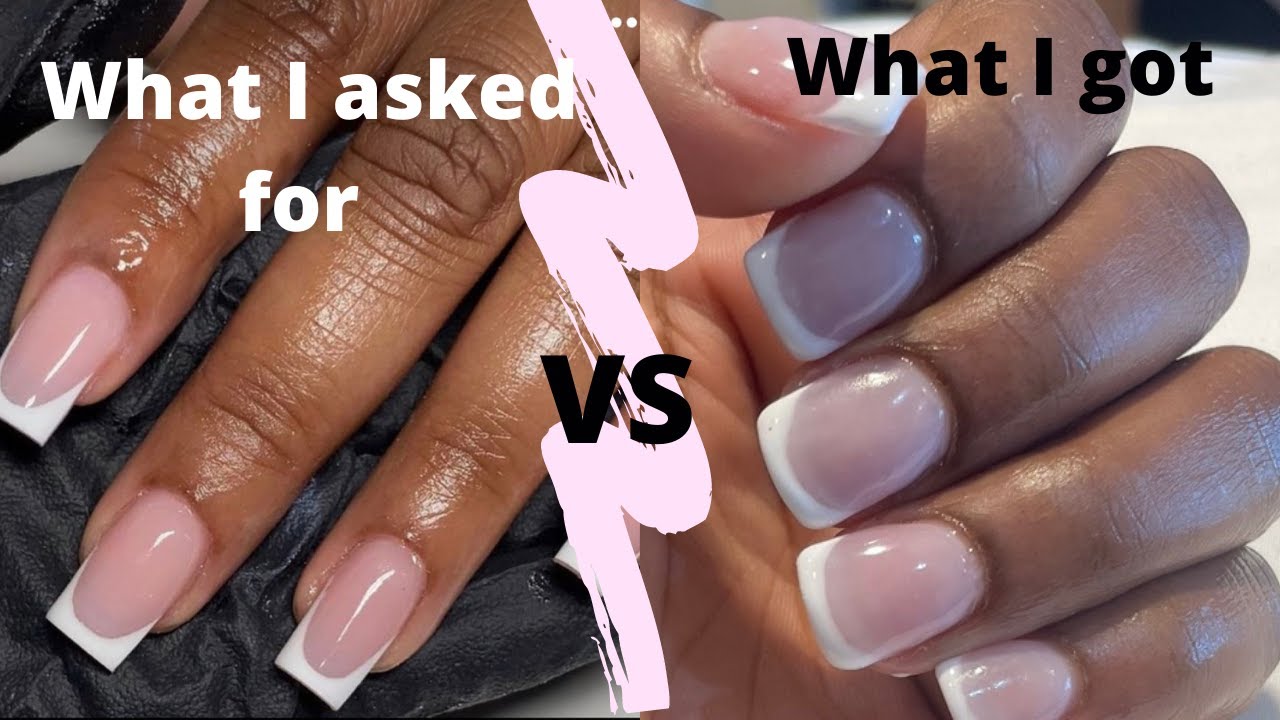 What I asked for vs what I got ! NAILS STORYTIME