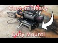 Badland Winch 12000 lb. Custom Mount And Test Pull