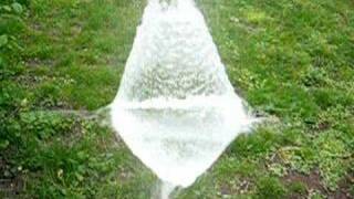 high speed recording of a bursting condom