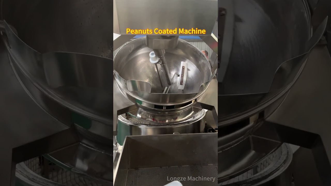 Peanuts coated nuts sugar coating machine 