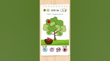 BRAIN TEST LEVEL 166 WALKTHROUGH SOLUTION