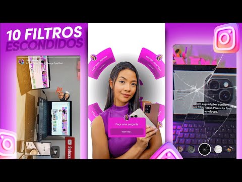 Os Melhores! 10 FILTROS ESCONDIDOS DO INSTAGRAM 2023