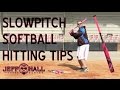 Jeff Hall Softball: Hitting Tips - Grip, Swing, and Follow-through