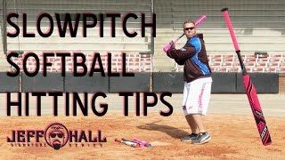 Jeff Hall Softball: Hitting Tips - Grip, Swing, and Follow-through screenshot 1