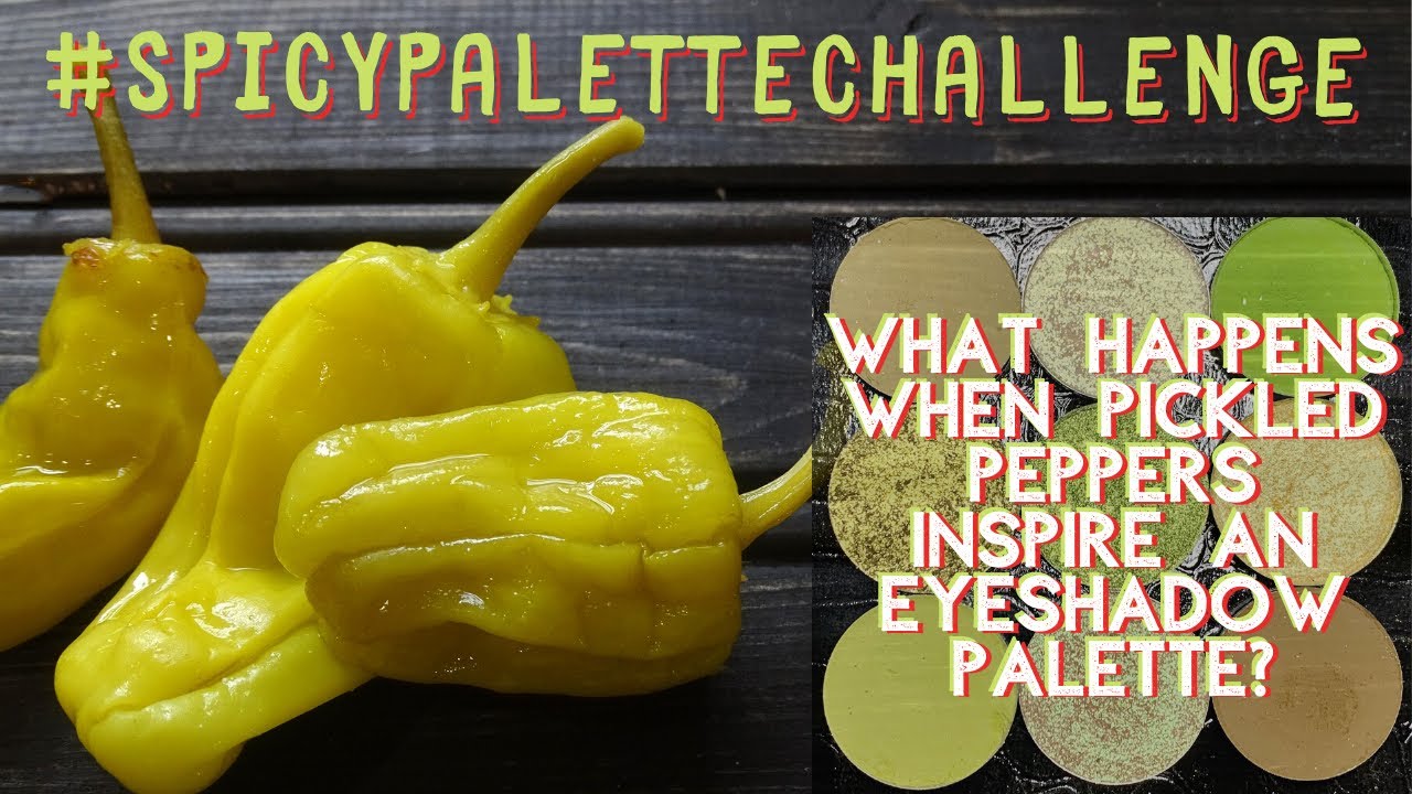 Creating a Seriously Spicy Palette! My Dream GreenYellow Pickled