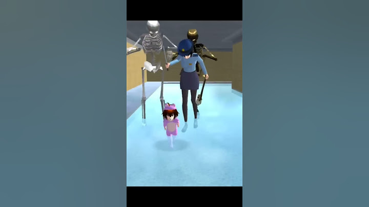 baby ailin dikejar hantu tengkorak #shorts #sakuraschoolsimulator