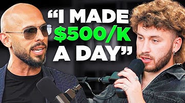 Andrew Tate Tells Crazy Story of His Start In Crypto