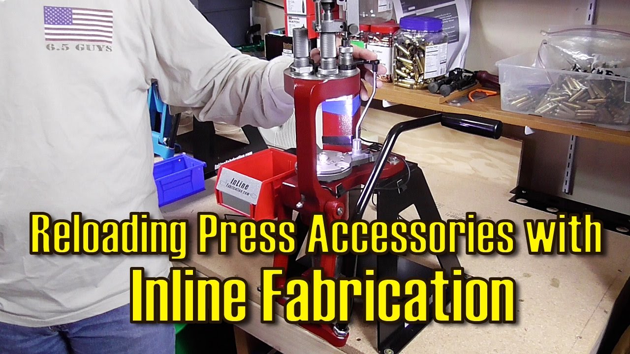 Reloading Press Accessories From Inline Fabrication
