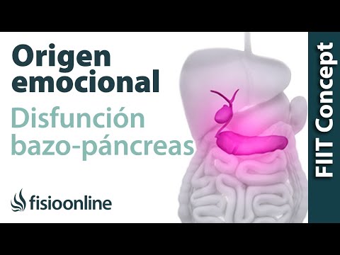 Origen emocional de la disfunción de bazo-páncreas.