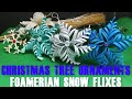     2021  christmas crafts  snowflix