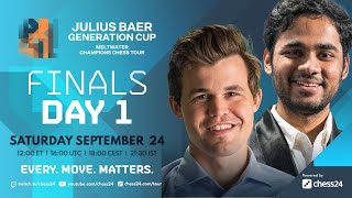 Champions Chess Tour: Julius Baer Generation Cup | Day 7 | Commentary: David, Jovanka, Kaja &amp; Simon