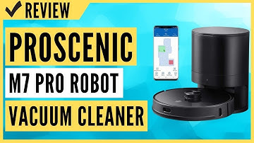 Proscenic M7 Pro Robot Vacuum Cleaner, Laser Navigation Review