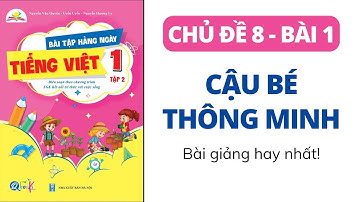 Chủ đề 8: Bài 1 - CẬU BÉ THÔNG MINH | Bài tập hằng ngày | Tiếng Việt lớp 1 | Kết Nối | TẬP 2