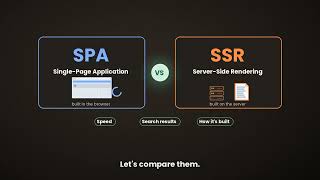 SPA vs SSR Explained: Single-Page Apps vs Server-Side Rendering