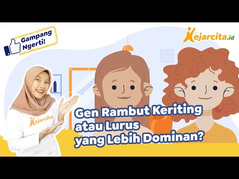 Video: Apakah warna rambut gen dominan?