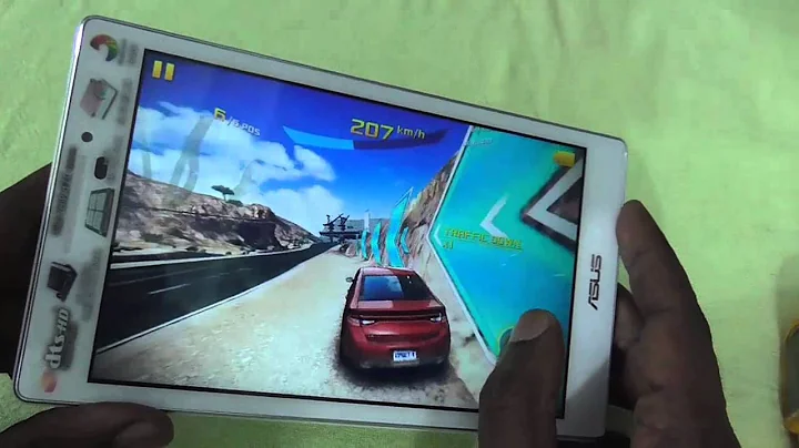 ASUS ZenPad 7.0 Z370CG Gaming Performance with Asphalt 8