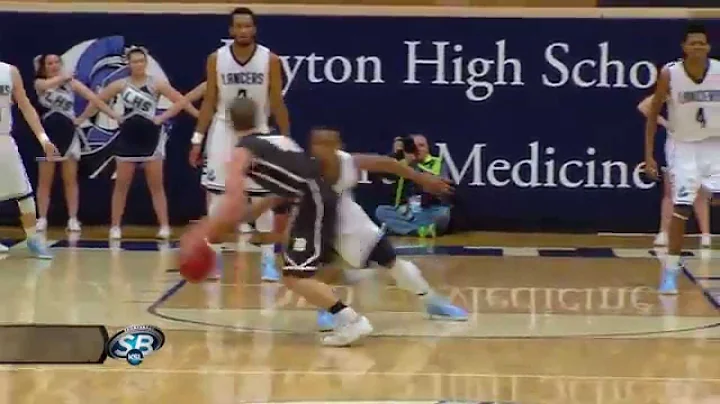 Two spectacular 3's by Davis' Jesse Wade vs Layton