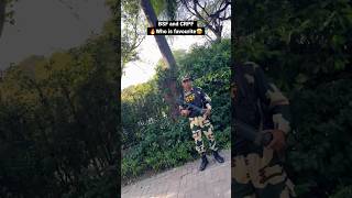 BSF commando and CRPF commando #shorts #commando #crpf #bsf