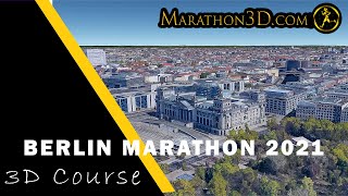 BERLIN MARATHON 2021  3D Course | www.Marathon3D.com