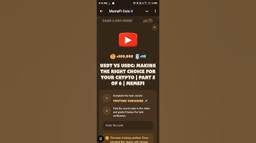 USDT vs USDC: Making the Right Choice for Your Crypto | Part 5 of 6 | MemeFi