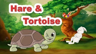 Hare & Tortoise | World Famous Story In Animation | Sing N Act By Jingletoons