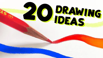 20 EASY DRAWING IDEAS THAT ANYONE CAN DO