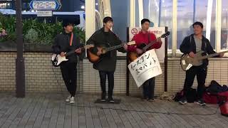 高校生オリジナル曲「言の葉を花束に」路上ライブ